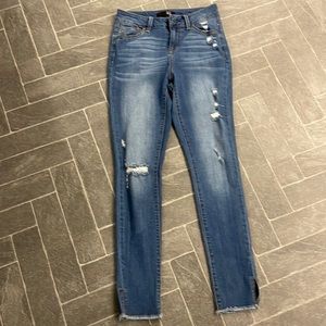 Skinny ripped jeans size 26 waist
